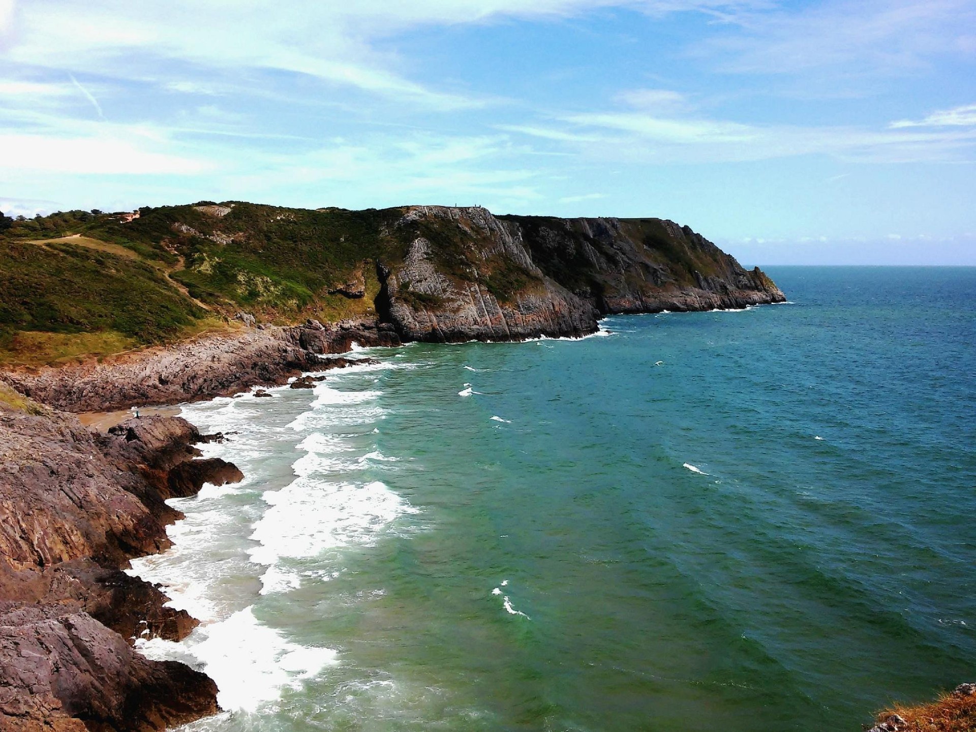 Three Cliffs Bay
